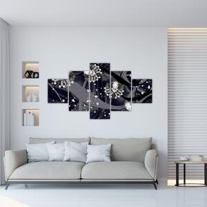 Obraz - Diamenty w pomieszczeniu (125x70 cm)