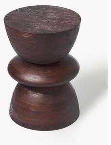 Stolik pomocniczy z drewna mangowego Benno