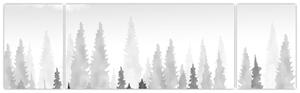 Obraz - Szczyty lasów (170x50 cm)