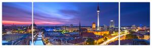 Obraz - Niebieskie niebo nad Berlinem (170x50 cm)