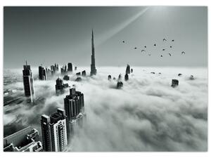 Obraz - Wieżowce w Dubaju (70x50 cm)