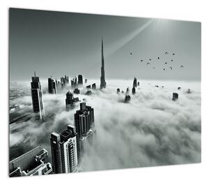 Obraz - Wieżowce w Dubaju (70x50 cm)
