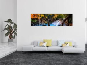 Obraz - Wodospady w Azji (170x50 cm)