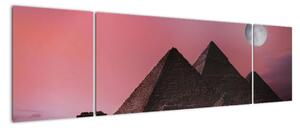 Obraz - Piramidy w Gizie, Egipt (170x50 cm)