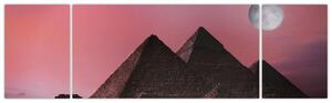 Obraz - Piramidy w Gizie, Egipt (170x50 cm)