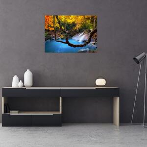 Obraz - Wodospady w Azji (70x50 cm)