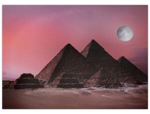Obraz - Piramidy w Gizie, Egipt (70x50 cm)