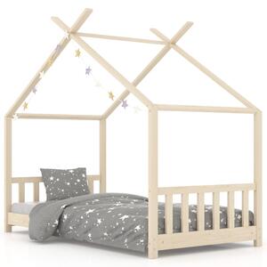 Rama łóżka dziecięcego, lite drewno sosnowe, 80 x 160 cm