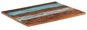 Prostokątny blat stołu 70x90 cm 25-27 mm, lite drewno z odzysku