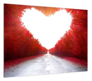 Obraz - Droga do miłości (70x50 cm)
