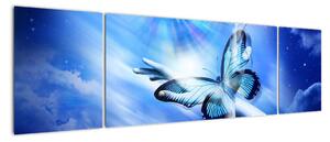 Obraz - Motyl, symbol nadziei (170x50 cm)