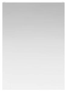 Szafka z lustrem do łazienki z półką biały 50 x 14,5 x 70 cm