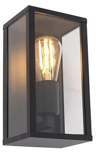 Inteligentny kinkiet czarny 26 cm IP44 z WiFi ST64 - Charlois