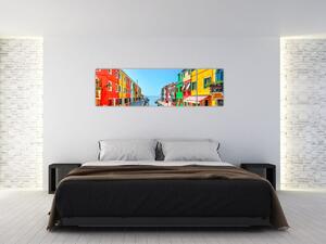 Obraz - Wyspa Burano, Wenecja, Włochy (170x50 cm)
