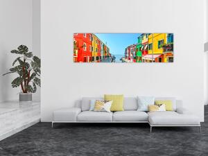 Obraz - Wyspa Burano, Wenecja, Włochy (170x50 cm)