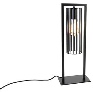 Inteligentna nowoczesna lampa stołowa czarna z Wifi ST64 - Balenco Wazo