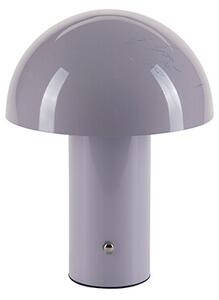Cozy Living - Glossy Mushroom LED Lampa Stołowa H21,5 Purple Cozy Living