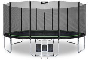 Trampolina ogrodowa z siatką zewnętrzną 488cm Jump Hero 16FT