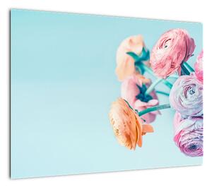 Obraz - Kwiaty w wazonie (70x50 cm)