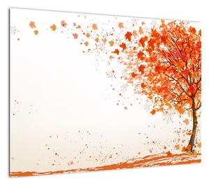 Obraz - Drzewo na wietrze (70x50 cm)