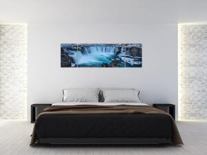 Obraz - Widok na wodospady (170x50 cm)
