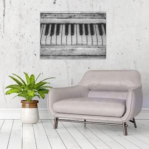 Obraz starego fortepianu (70x50 cm)