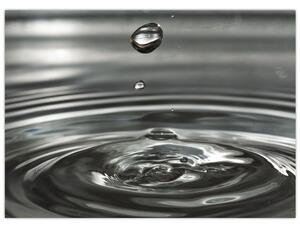 Obraz kropli wody (70x50 cm)