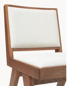 Krzesło tapicerowane z drewna Sissi