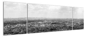 Obraz - Dachy domów w Paryżu (170x50 cm)