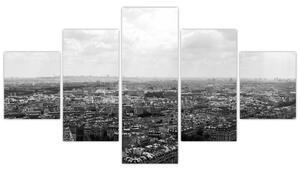 Obraz - Dachy domów w Paryżu (125x70 cm)