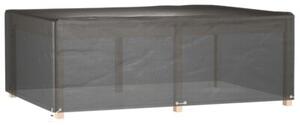 Pokrowce na meble ogrodowe, 2 szt., 12 oczek, 230x165x80 cm