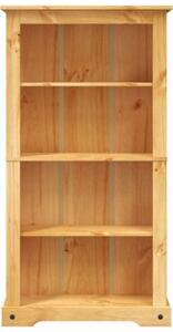 Biblioteczka w meksykańskim stylu corona, sosna, 80x29x150 cm