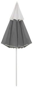 Parasol plażowy, antracytowy, 300 cm