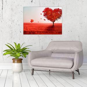 Obraz - Drzewo miłości (70x50 cm)
