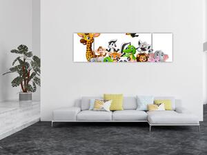 Obraz zwierząt (170x50 cm)