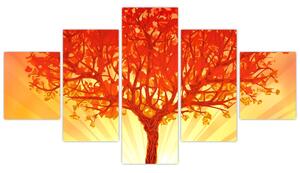 Obraz - Drzewo w słońcu (125x70 cm)