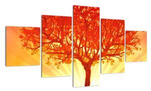 Obraz - Drzewo w słońcu (125x70 cm)
