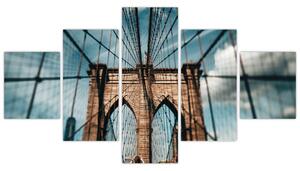 Obraz - Brooklyński most (125x70 cm)