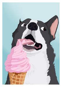 Ilustracja Icecream Stealer, ByKammille