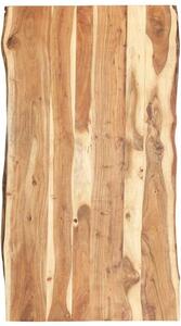 Blat, lite drewno akacjowe, 118x(50-60)x3,8 cm
