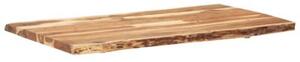Blat, lite drewno akacjowe, 118x(50-60)x3,8 cm