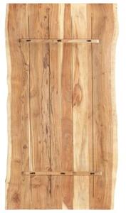Blat, lite drewno akacjowe, 118x(50-60)x3,8 cm