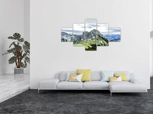 Obraz - Szczyty górskie (125x70 cm)