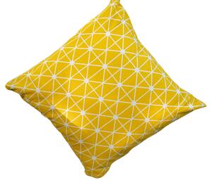 Poduszka dekoracyjna żółta