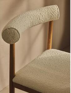 Krzesło tapicerowane Bouclé Cleo