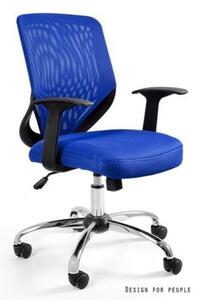 Fotel biurowy MOBI niebieski