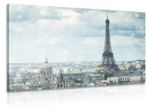 Obraz zimowy Paryż