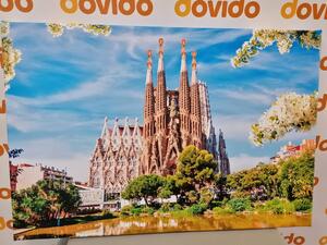 Obraz katedra w Barcelonie