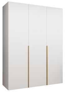 Szafa uchylna otwierana Alicante 1 150 wys. 202 cm biaÅy + u. zÅoty
