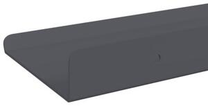 Wisząca półka stalowa antracytowa 40 x 9 x 2,5 cm